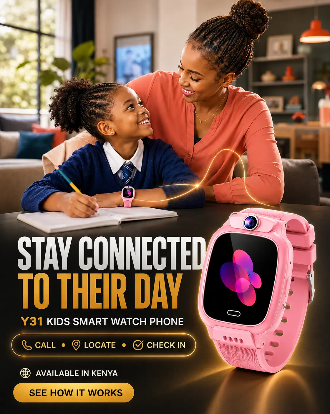 Parent and child connected with Y31